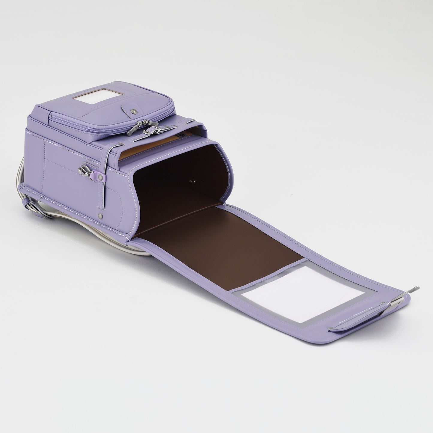 高級軟牛皮Randoseru Takumi - 黑色 - Murase Kabanko 