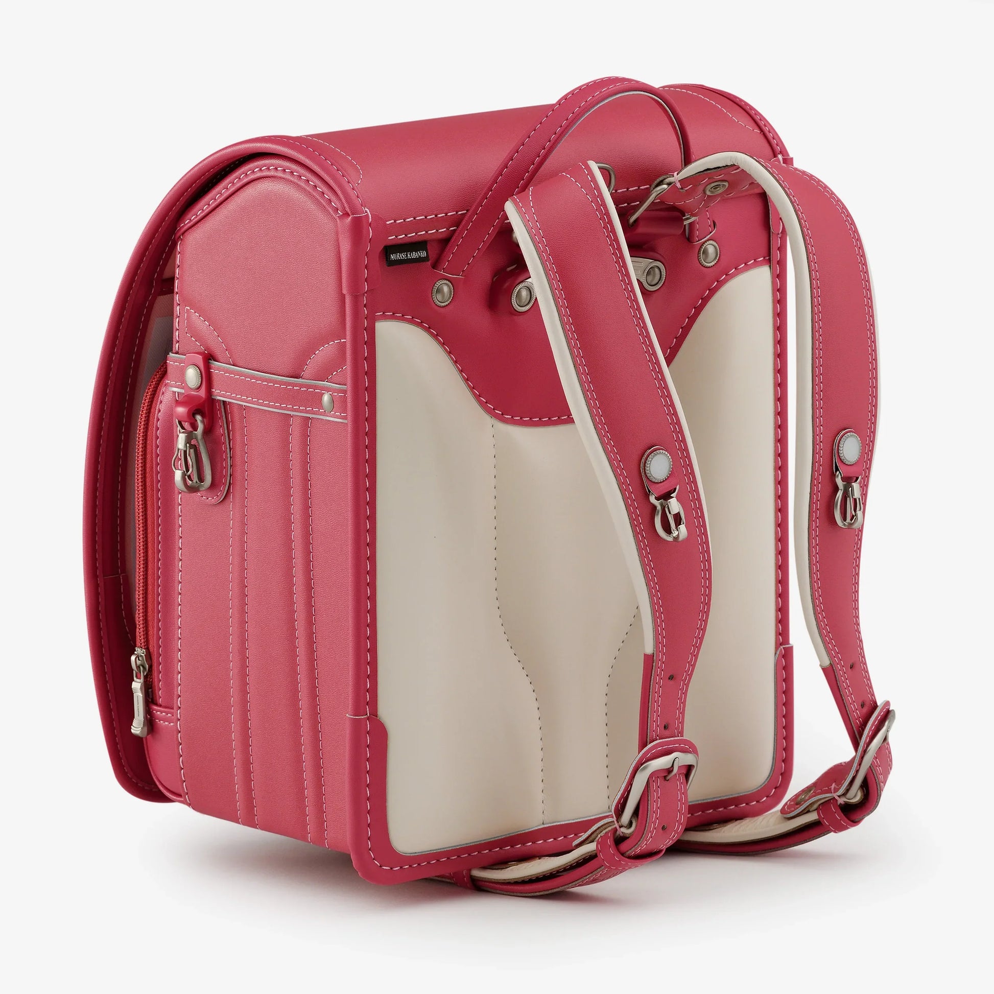 blush leather school backpack Japanese School Backpack