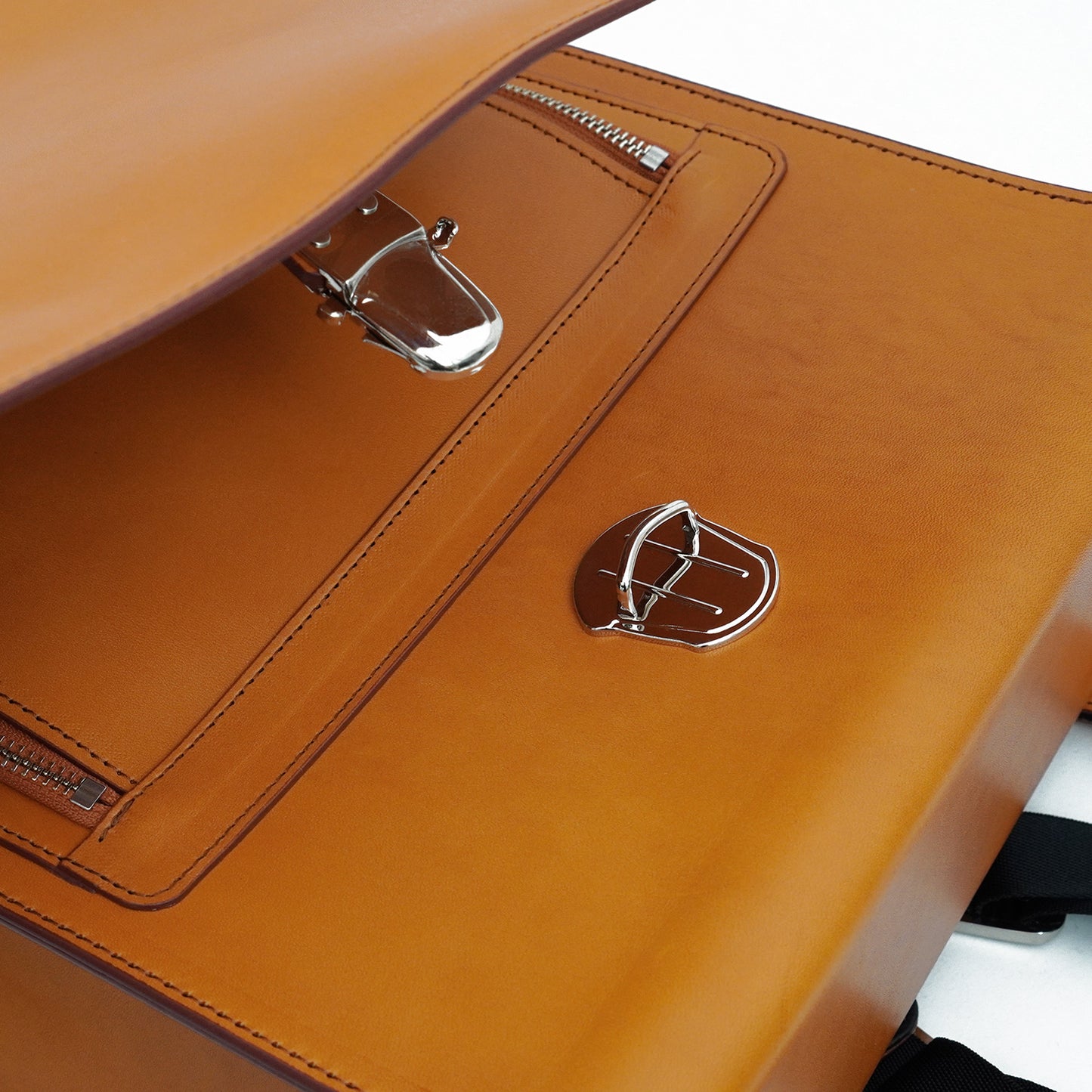 Murase kabanko - 高級栃木皮革成人背包（啡色）（新）- 日本製造