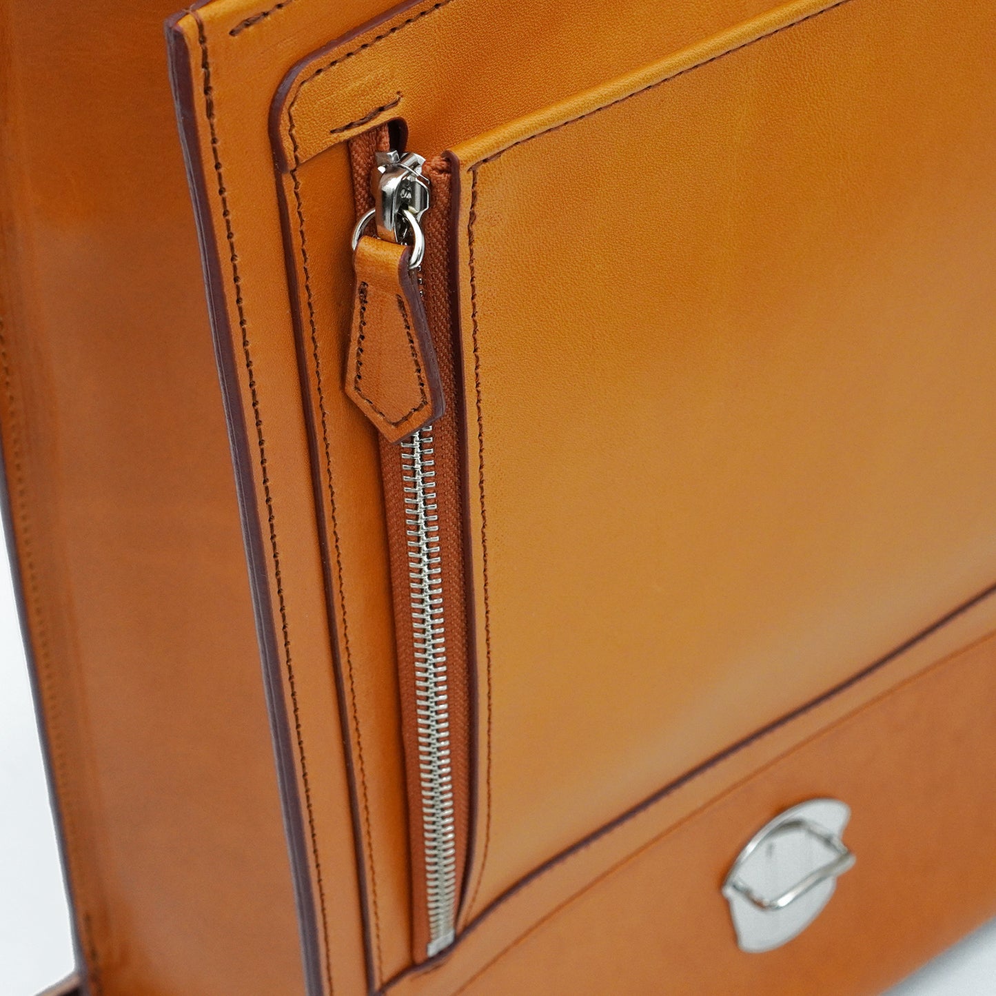 Murase kabanko - 高級栃木皮革成人背包（啡色）（新）- 日本製造