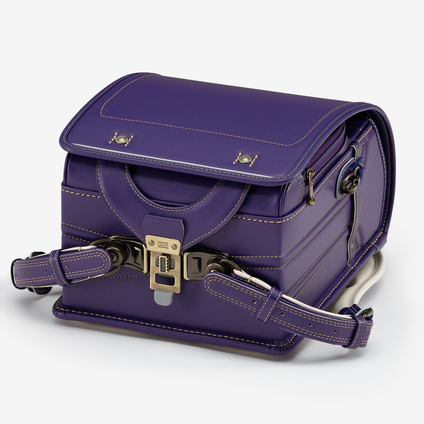 Randoseru Bolca 高級軟牛皮 - 綠松石色 - Murase Kabanko 