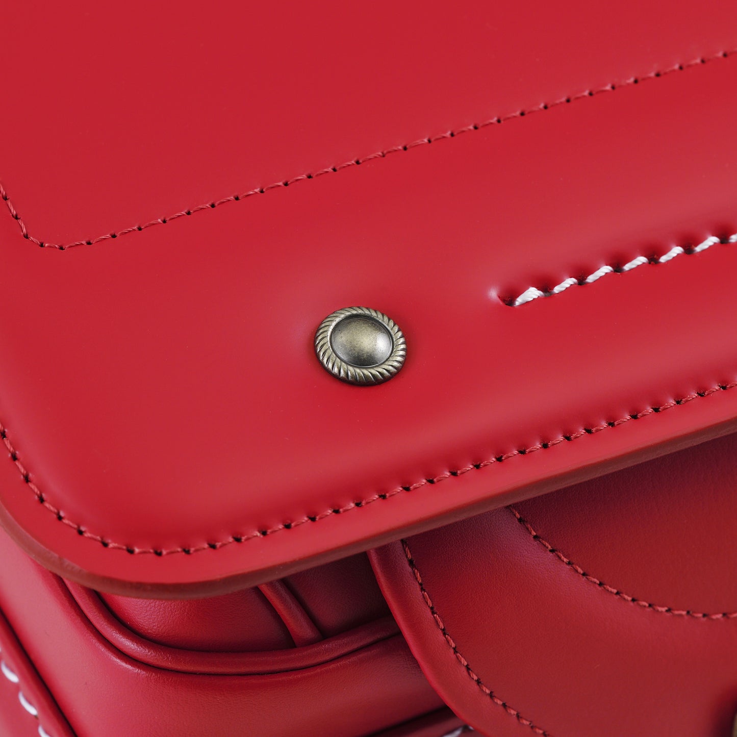 高級軟牛皮Randoseru Takumi - 黑色 - Murase Kabanko 